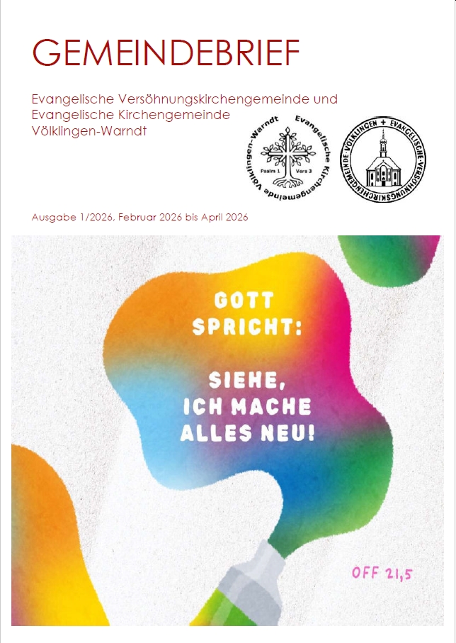 Gemeindebrief der Versöhnungskirchengemeinde